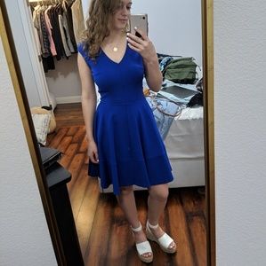 Dark blue dress